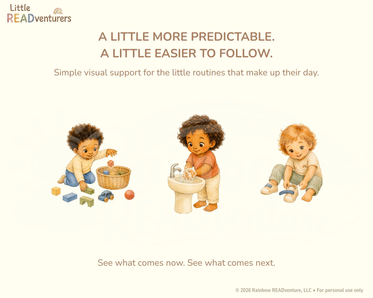 Little READventurers Routine Card Pack
