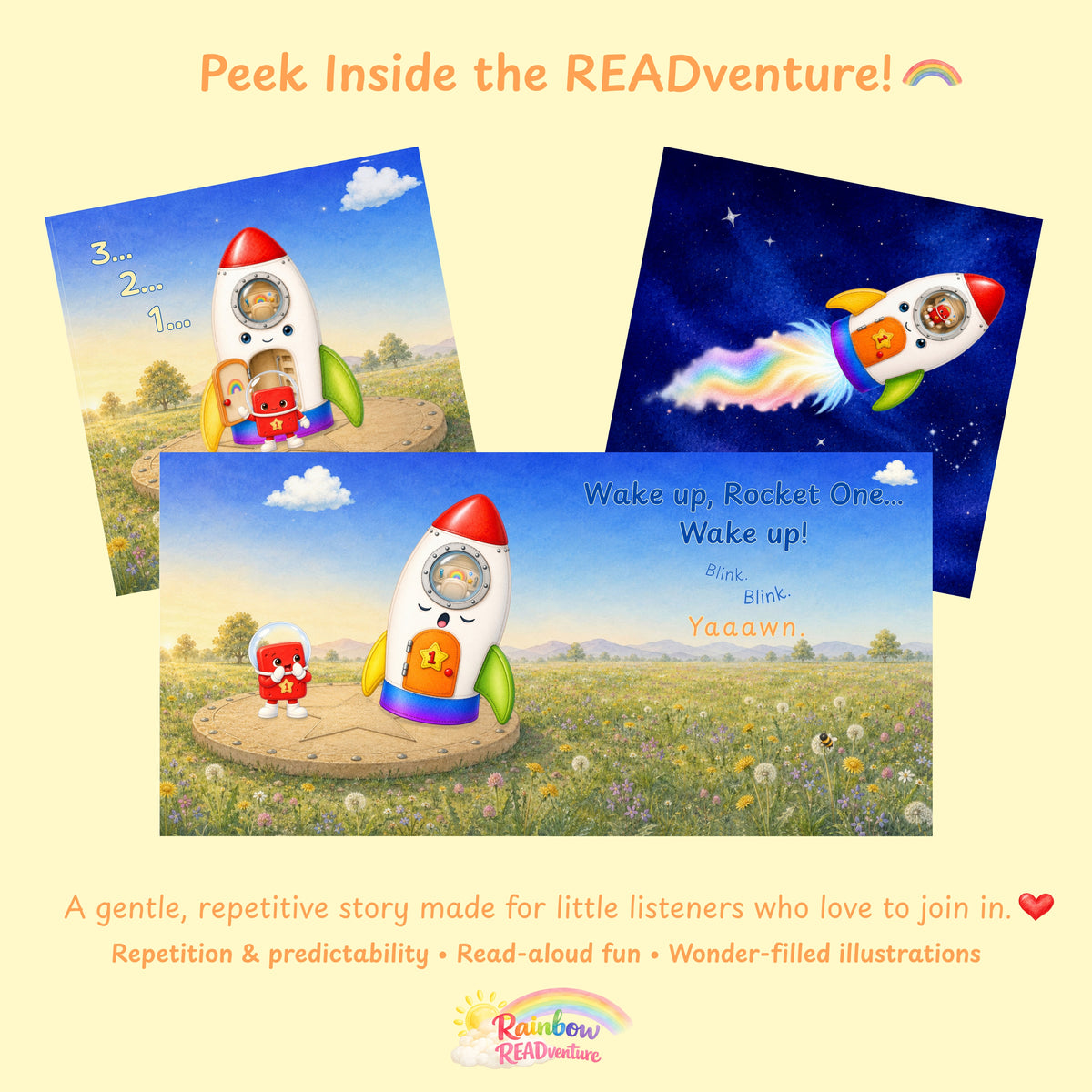 Wake Up, Rocket One! — Signed Paperback PREORDER