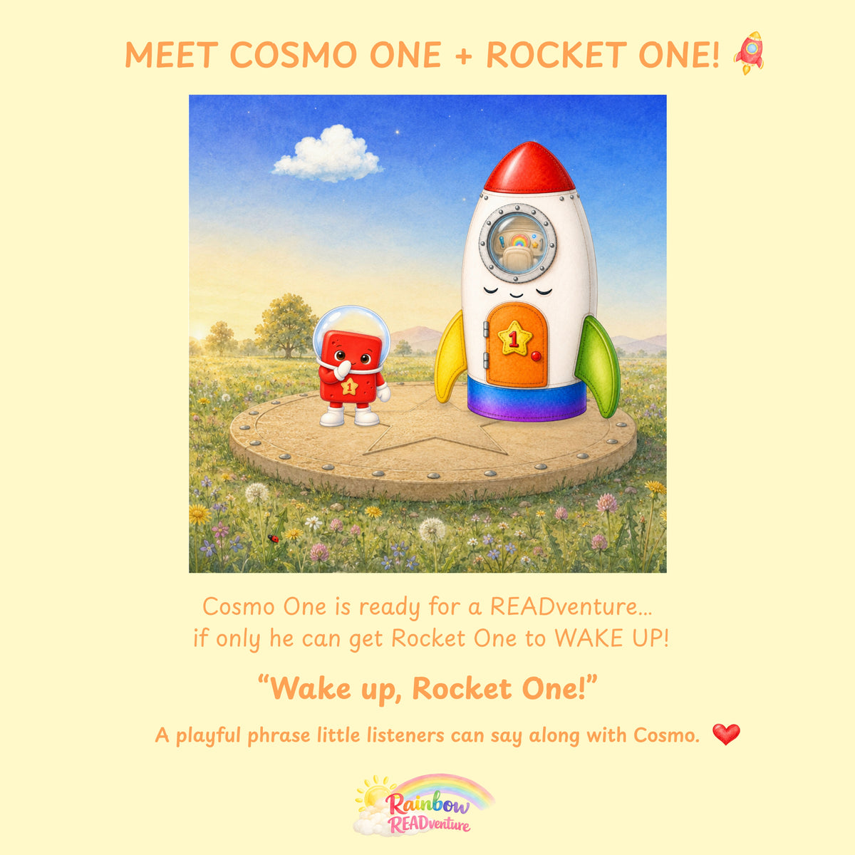 Wake Up, Rocket One! — Signed Paperback PREORDER