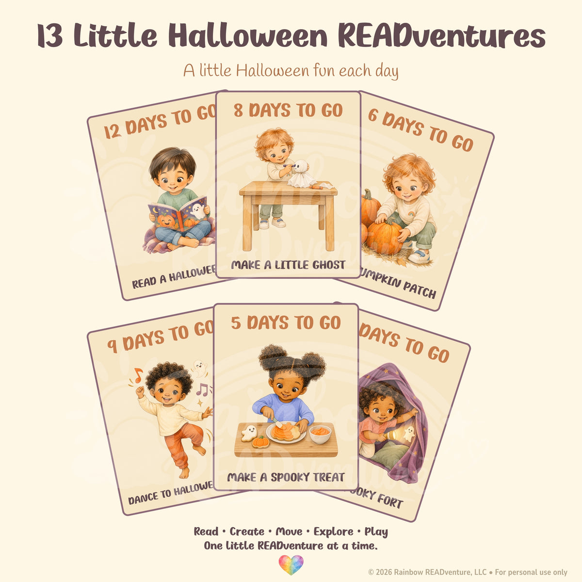 13 Little READventures Until Halloween