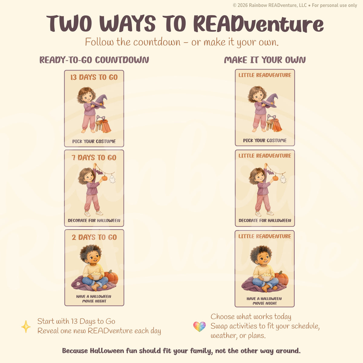 13 Little READventures Until Halloween